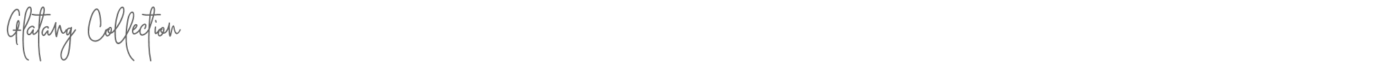 Glatang Collection Glatang Collection.ttf font preview